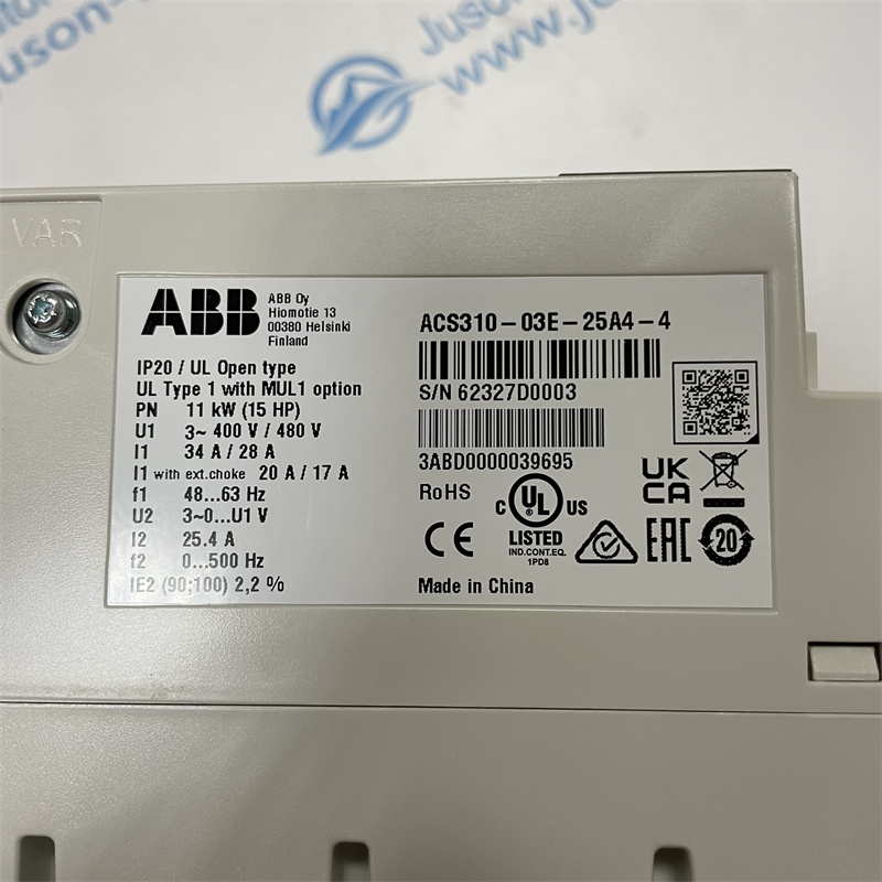 ABB inverter ACS310-03E-25A4-4