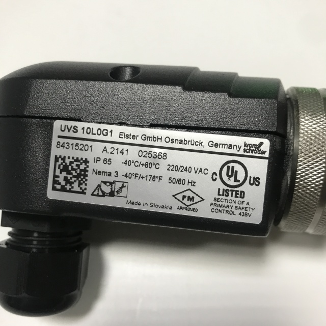 Krom Schroder flame detector UVS 10L0G1 84315201