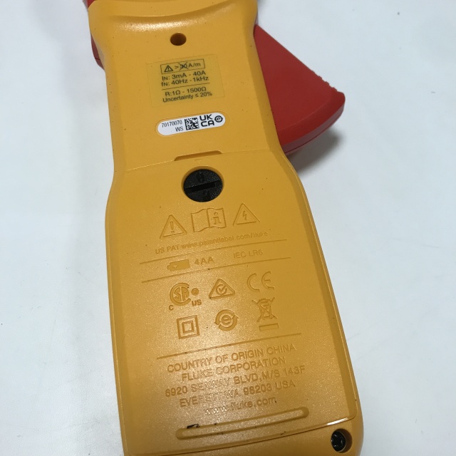 Fluke Grounding Loop Resistance Test Clamp Table 1630-2 FC