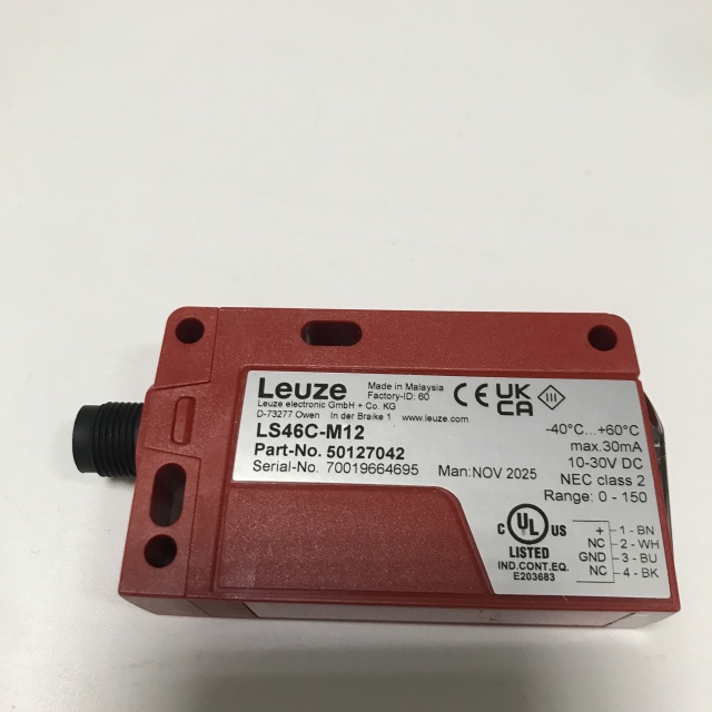 LEUZE Laser ranging sensor LS46C-M12