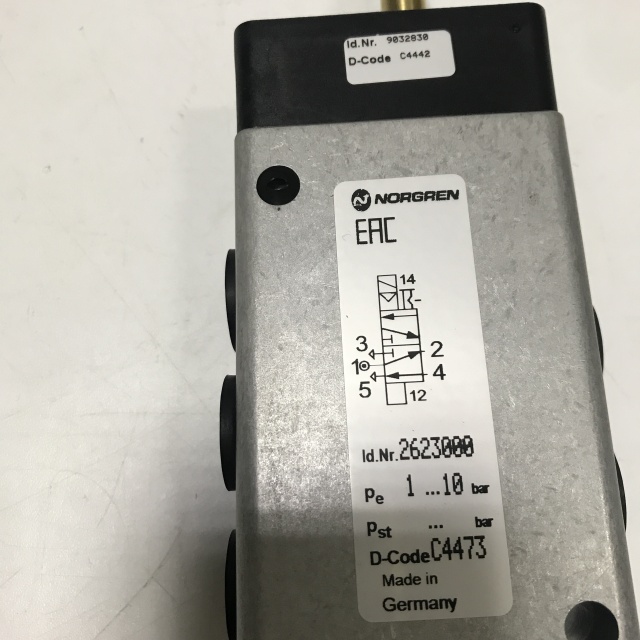 Norgren solenoid valve 2623000