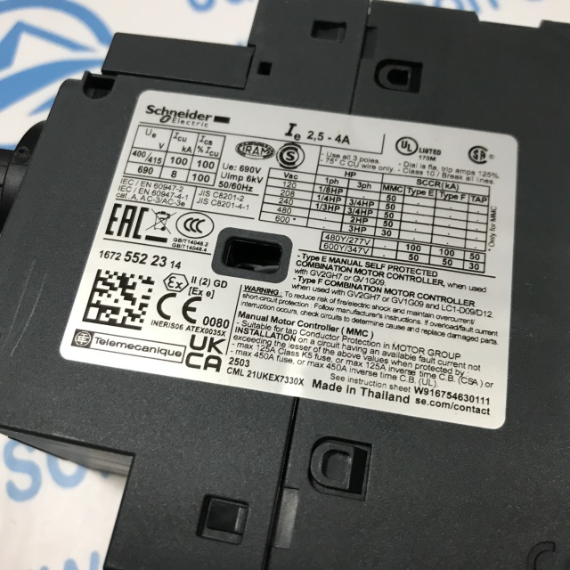 Schneider Switching circuit breaker GV2P08