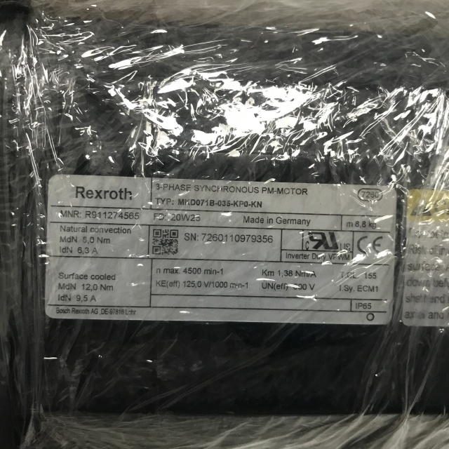 Rexroth servo motor R911274565 MKD071B-035-KP0-KN