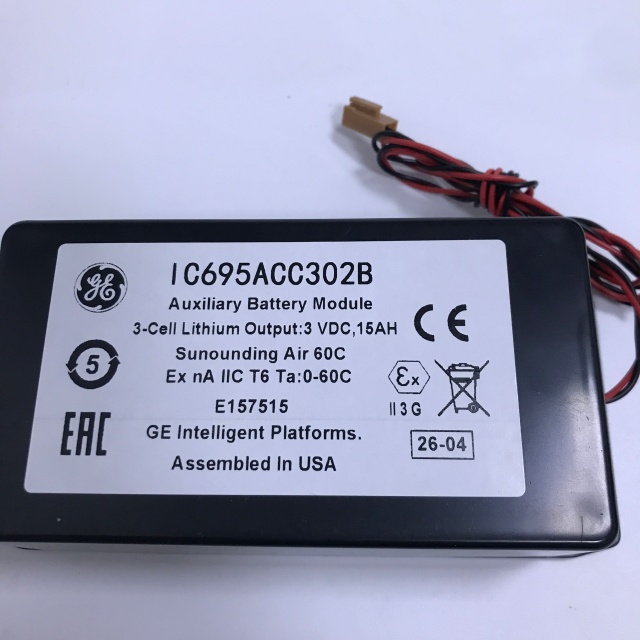 GE battery IC695ACC302B