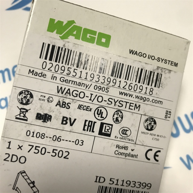 WAGO IO module 750-502