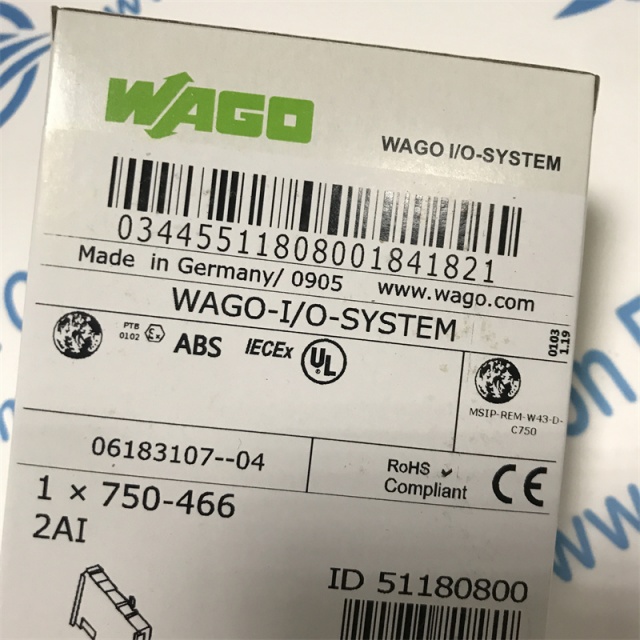 WAGO Input and output modules 750-466 