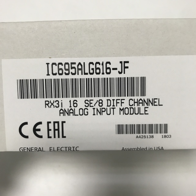 GE Analog input module IC695ALG616