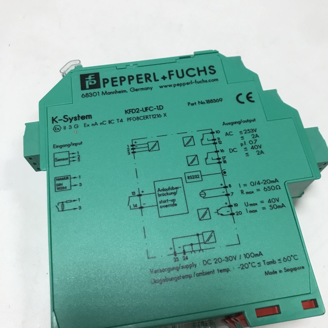 Pepperl + Fuchs Isolated safety barrier KFD2-UFC-1.D