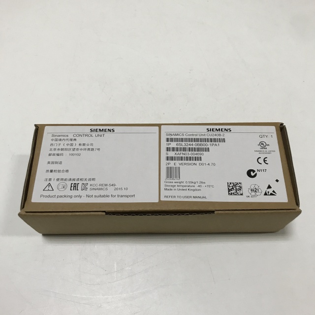 SIEMENS control unit 6SL3244-0BB00-1PA1