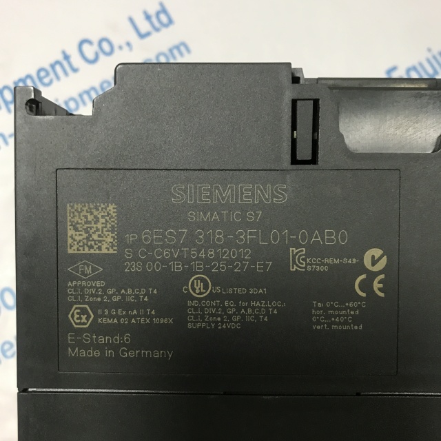 SIEMENS CPU module 6ES7318-3FL01-0AB0