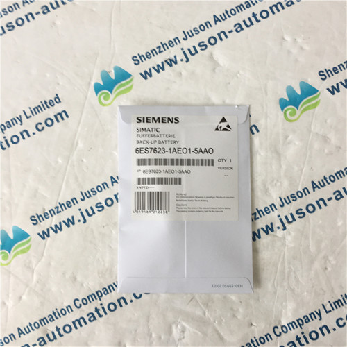 SIEMENS 6ES7623-1AE01-5AA0 Lithium battery SIMATIC HMI, C7, S7 and PG Further information, Quantity and content: see technical data