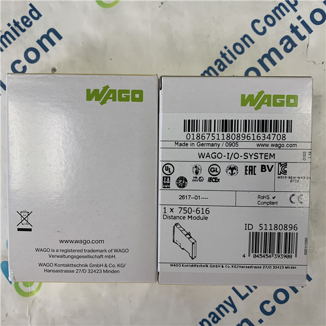 WAGO 750-616 Input and output modules