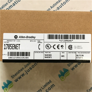 Allen Bradley PLC controller module 1785-ENET 