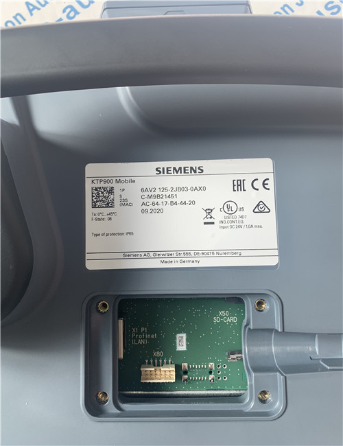 SIEMENS 6AV2125-2JB03-0AX0 SIMATIC HMI KTP900 Mobile