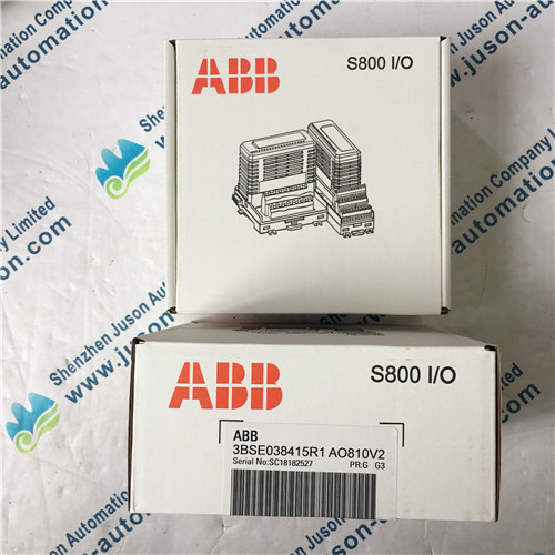 ABB PLC analog output module 3BSE038415R1 AO810V2 