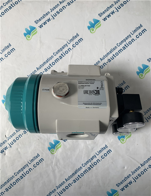 SIEMENS 6DR5225-0EG01-0AA2 SIPART PS2 smart electropneumatic positioner for pneumatic linear and part-turn actuators; 