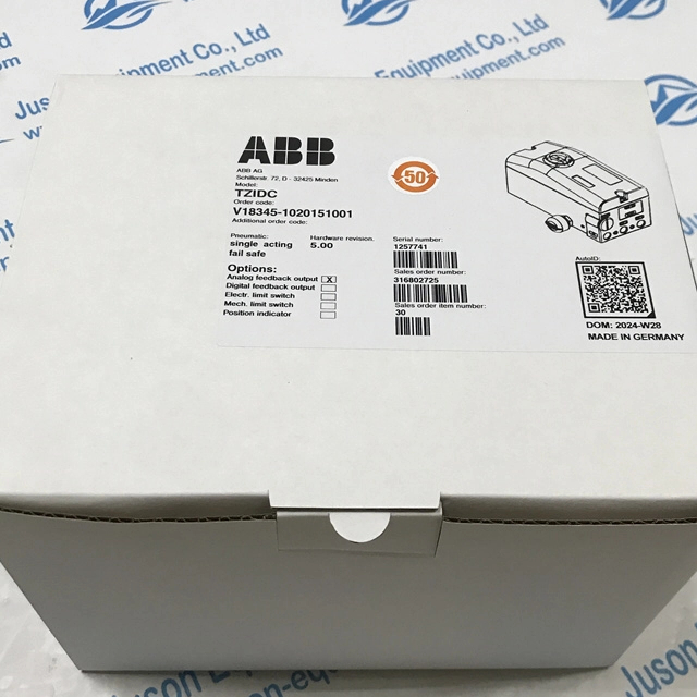 ABB positioner V18345-1020151001