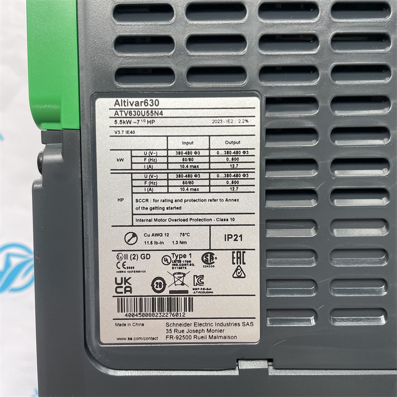 Schneider inverter ATV630U55N4