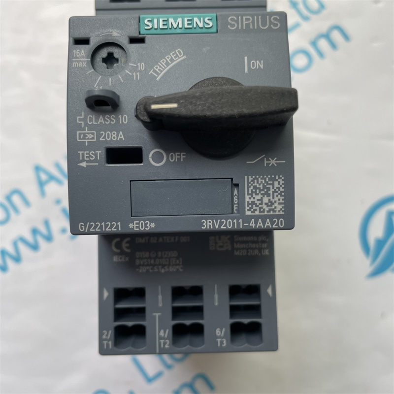 SIEMENS motor protection circuit breaker 3RV2011-4AA20