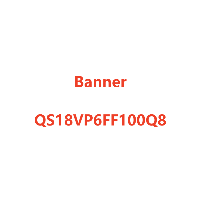 Banner sensor QS18VP6FF100Q8