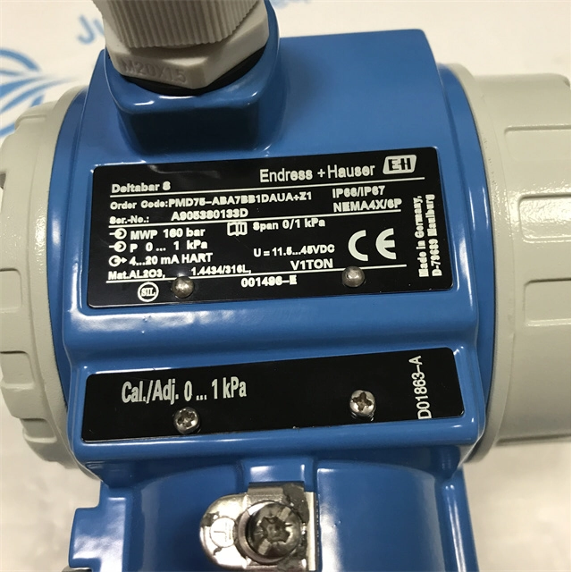 Endress+Hauser Differential Pressure Transmitter PMD75-ABA7BB1DAUAZ1