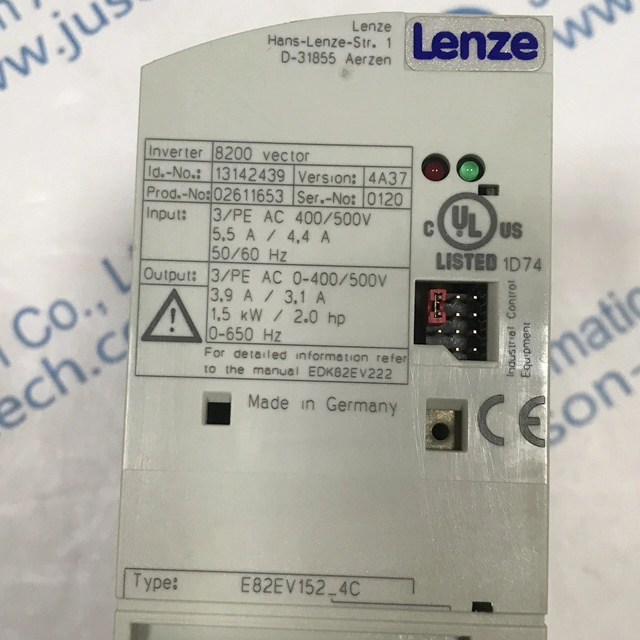 LENZE inverter E82EV152-4C