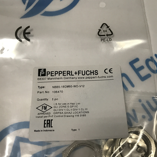 PEPPERL+FUCHS proximity switch NBB5-18GM60-WO-V12