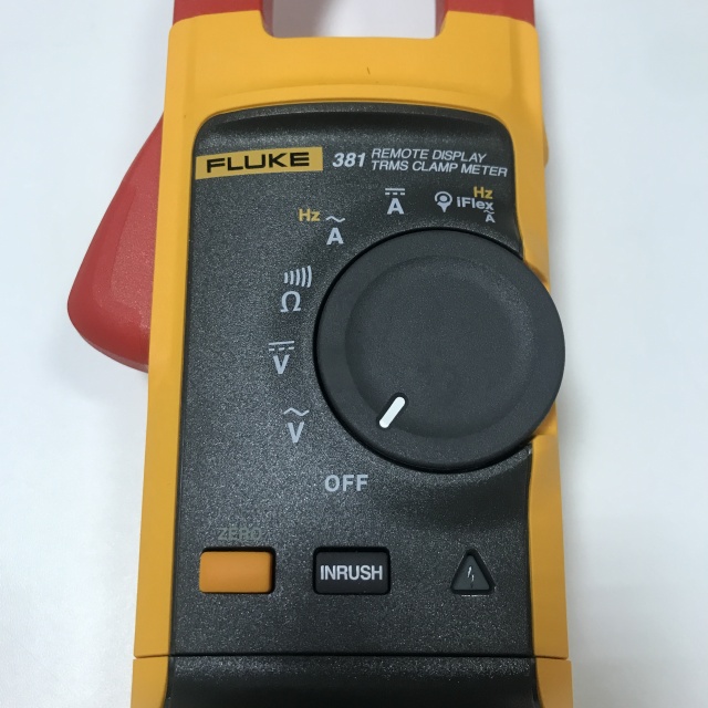 Fluke Remote display of true effective value digital AC/DC clamp ammeter 381
