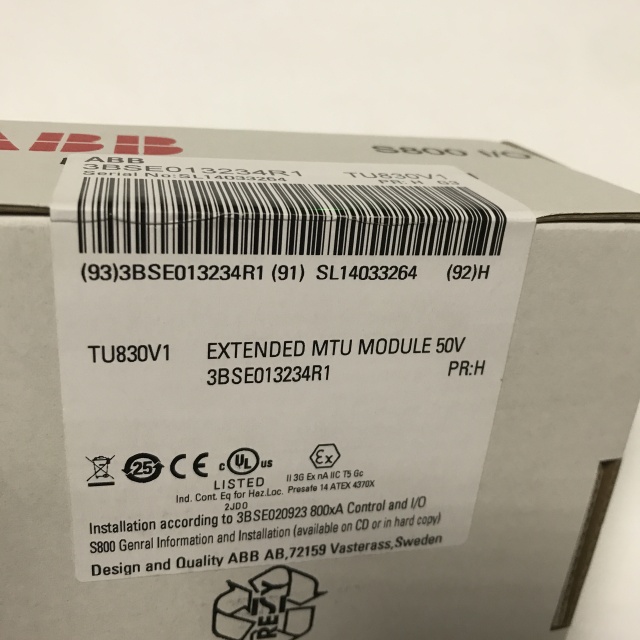 ABB extension module TU830V1 3BSE013234R1
