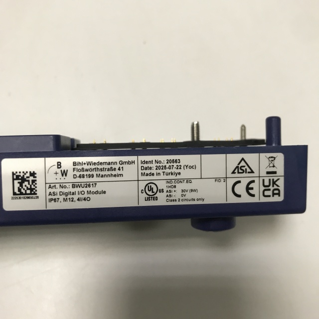 Bihl+Wiedemann controller BWU2617