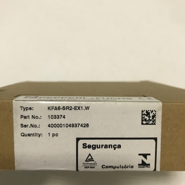 Pepperl+Fuchs safety barrier KFA6-SR2-EX1.W
