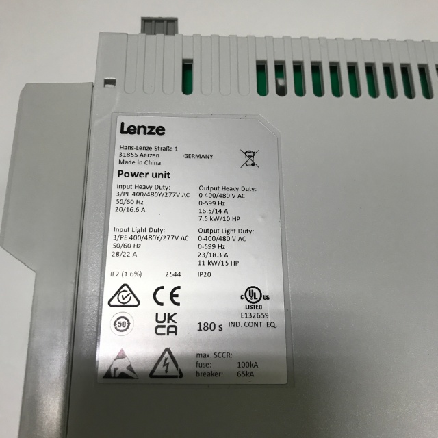 Lenze inverter I55BE275F10V10000S
