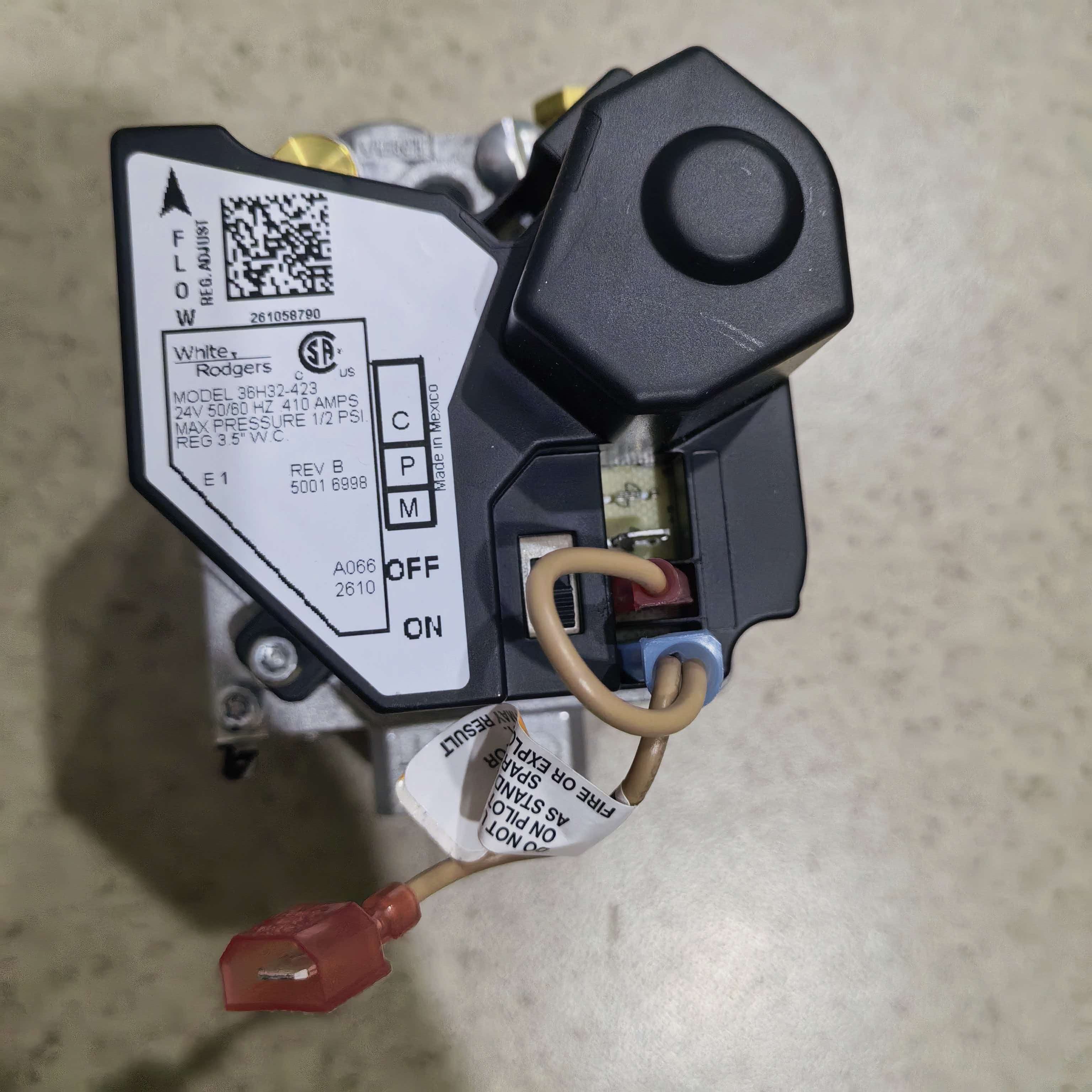 White-Rodgers Electronic Ignition Gas Valve 36H32-423