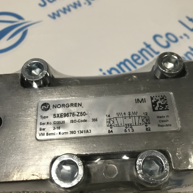 Norgren solenoid valve SXE9675-Z50-60-19J