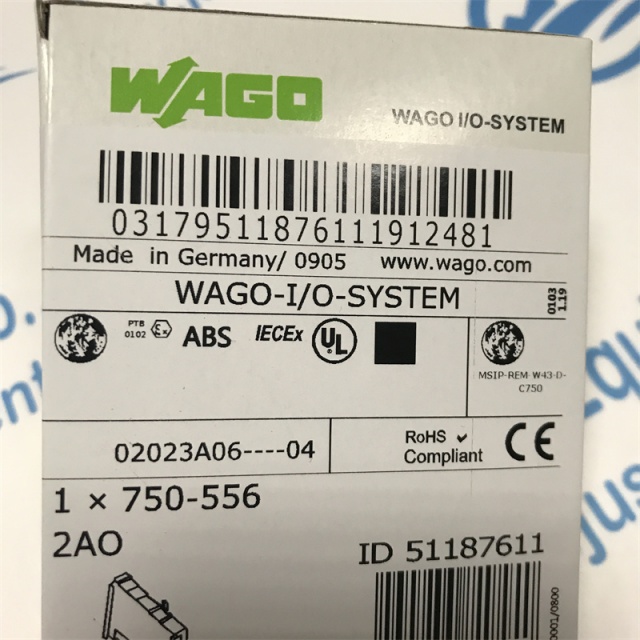 WAGO Analog module 750-556