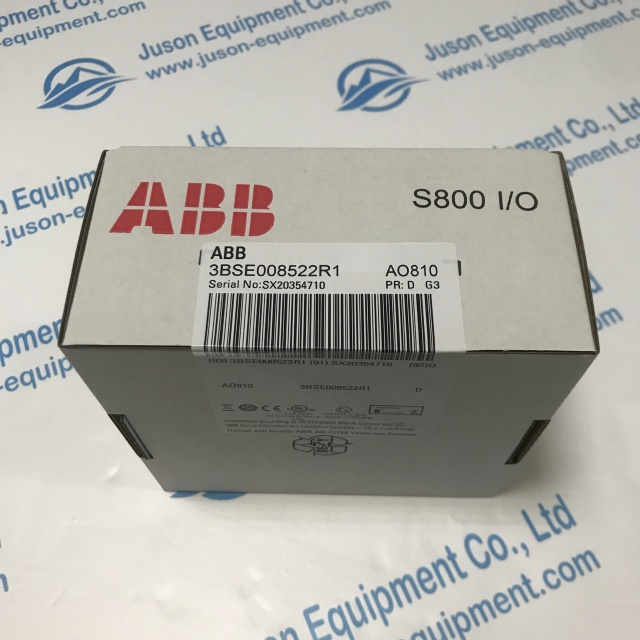 ABB analog output module 3BSE008522R1 AO810