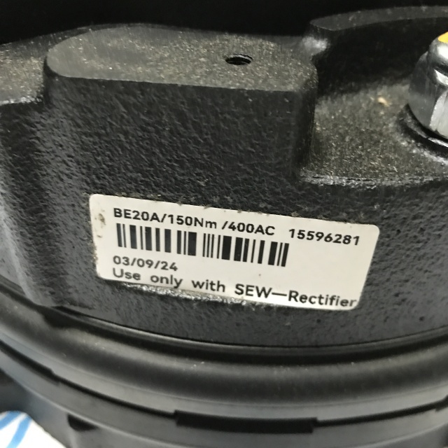 SEW Motor brake BE20A 150NM 400AC 