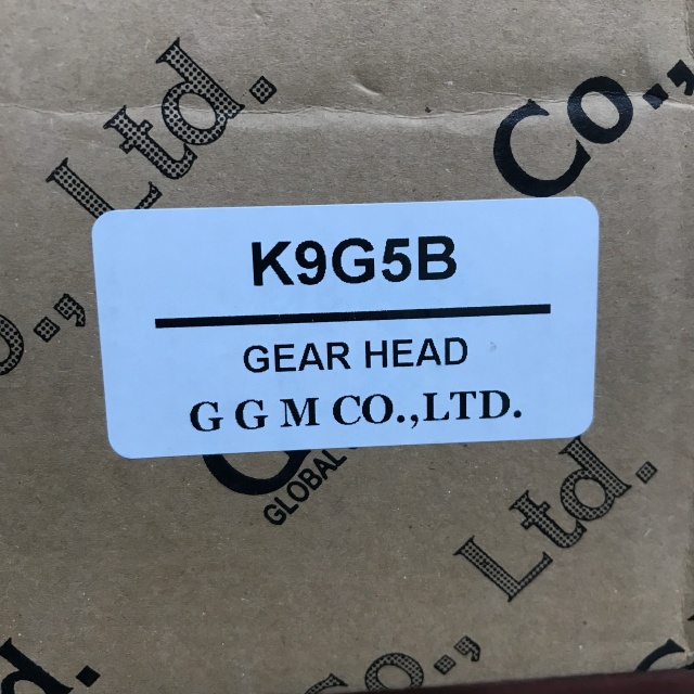 GGM speed reducer K9G5B