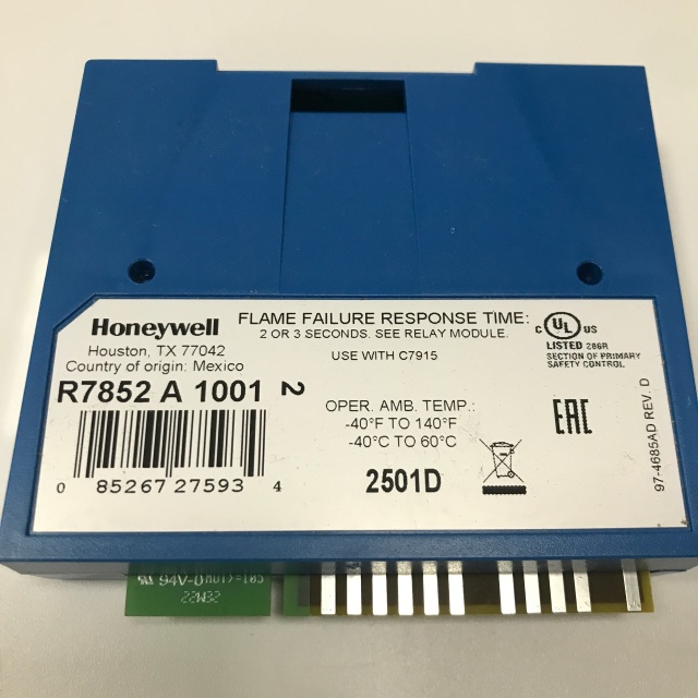 Honeywell amplifier R7852A1001