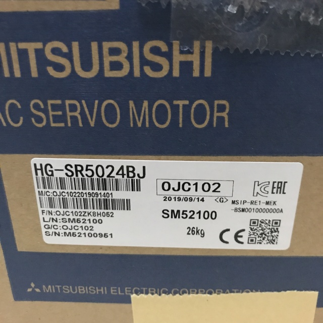 Mitsubishi servo motor HG-SR5024BJ 