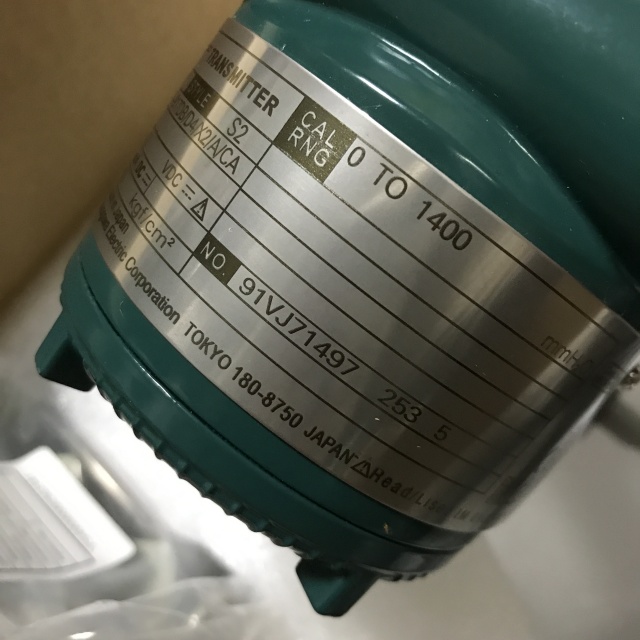 Yokogawa Differential pressure transmitter EJA110E-JMSWG-917DB D4 X2 A CA W W