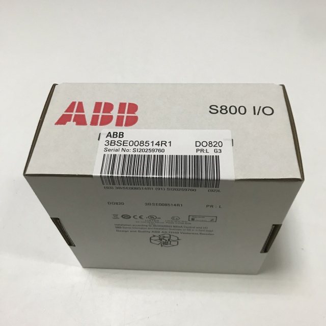 ABB PLC module DO820 3BSE008514R1