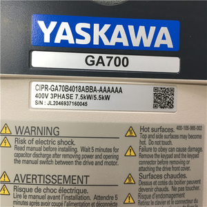 YASKAWA CIPR-GA70B4018ABBA-AAAAAA inverter 