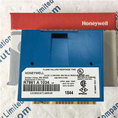 Honeywell R7861-A-1034 Combustion controller