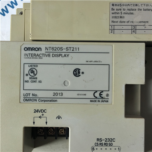 OMRON NT620S-ST211 touch screen