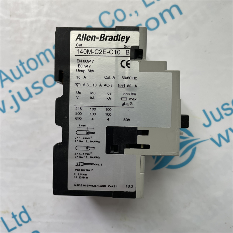 Allen Bradley Motor Circuit Breaker 140M-C2E-C10