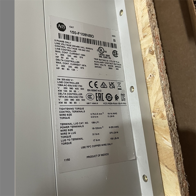 Allen Bradley Soft Starter 150-F108NBD
