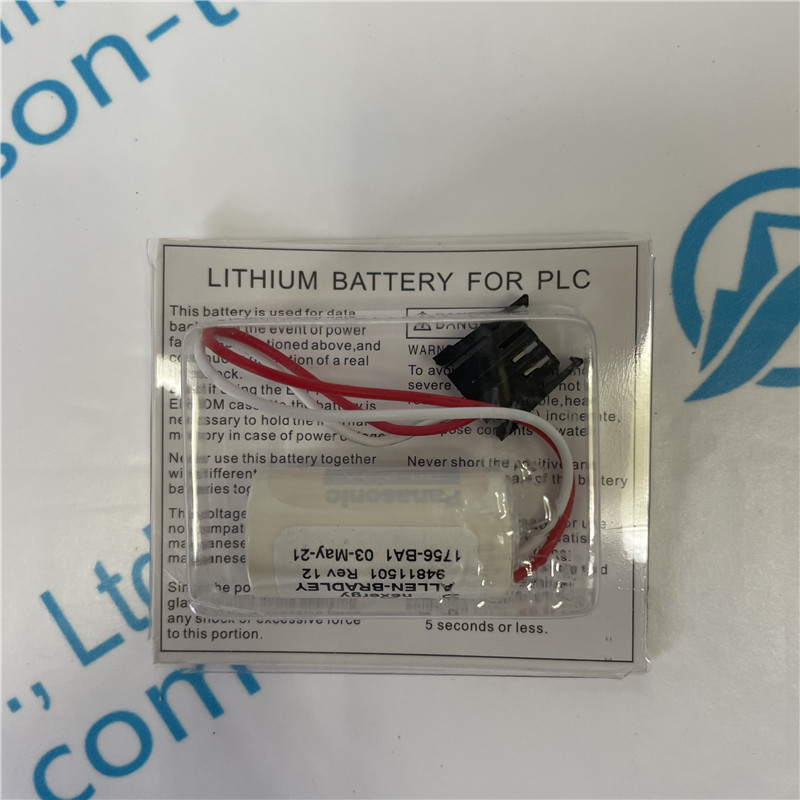 Allen-Bradley Lithium Battery 1756-BA1