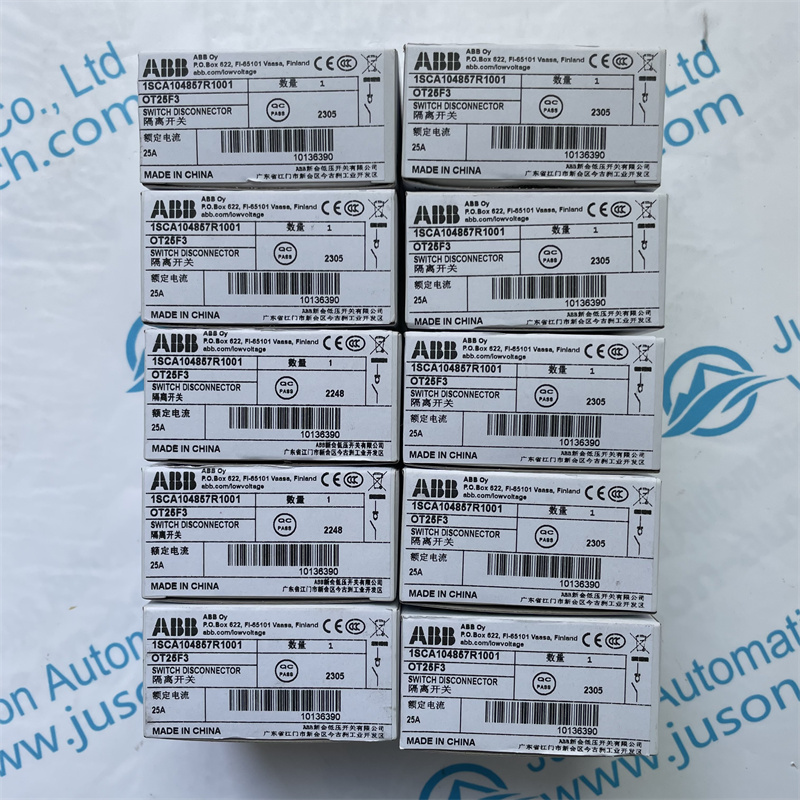 ABB isolating switch OT25F3