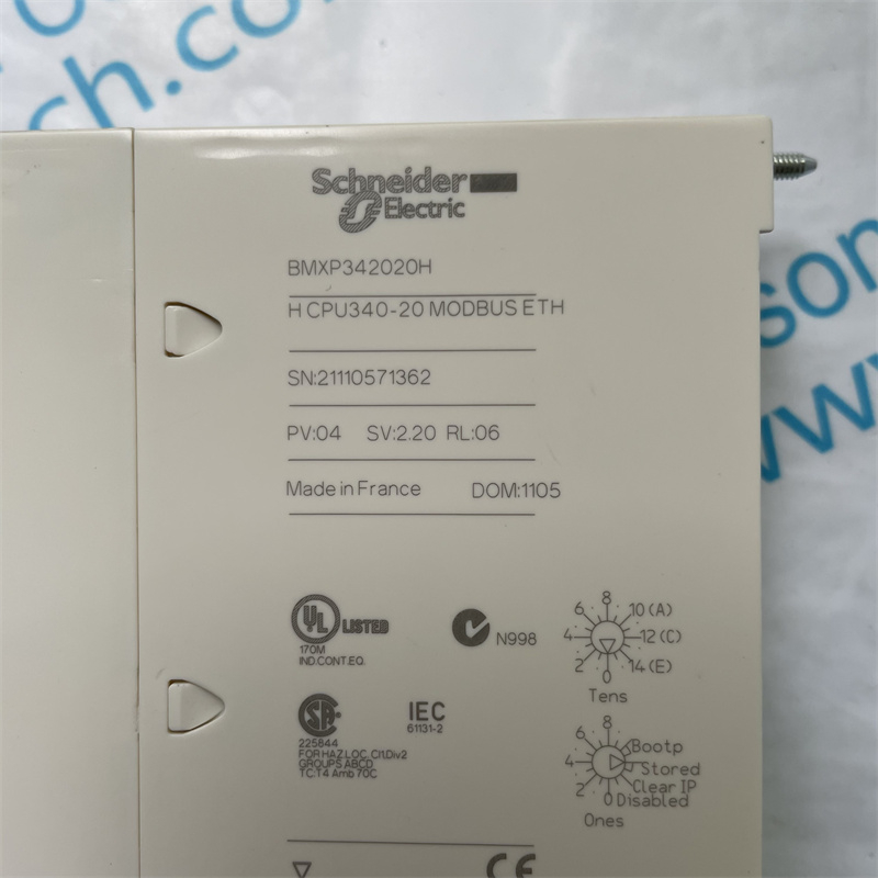 Schneider PLC processor module BMXP342020H